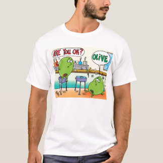 MARTINI OLIVES IN EEN BAR T-SHIRT