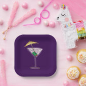 Martini Party Papieren Bordje (Feest)