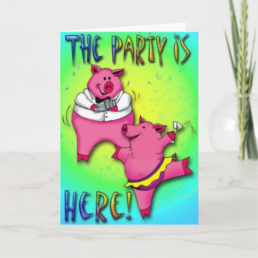 Martini Party Pigs (Voorkant)