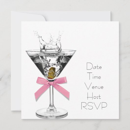 Martini Pink Martini Kaart (Achterkant)