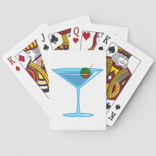 Martini Pokerkaarten (Achterkant)