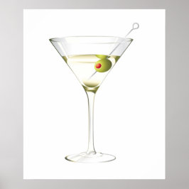 Martini Poster - SRF