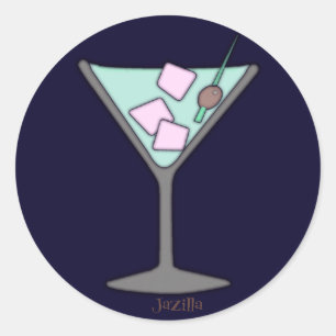 Martini Quick Sky Stickers