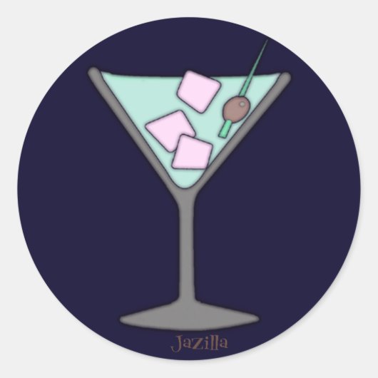 Martini Quick Sky Stickers (Voorkant)