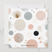 Martini Retro | Blush Pink | Ivoor | Patroon Kaart (Achterkant)