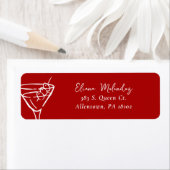 Martini Return Address Labels (Insitu)