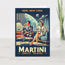 Martini Ruimtevaart Posters New York, New York