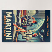 Martini Ruimtevaart Posters New York, New York Legpuzzel (Horizontaal)