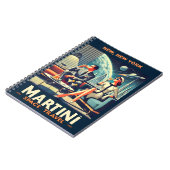 Martini Ruimtevaart Posters New York, New York Notitieboek (Linkerzijde)