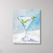 Martini Schilderdoek Canvas Afdruk (Voorkant)