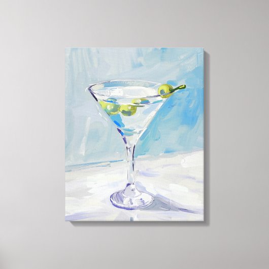 Martini Schilderdoek Canvas Afdruk (Voorkant)