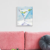 Martini Schilderdoek Canvas Afdruk (Insitu (Woonkamer))