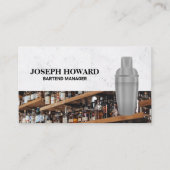 Martini Shaker | Schuif Visitekaartje (Voorkant)