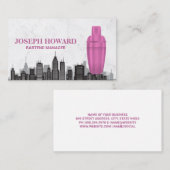 Martini Shaker | Stad Visitekaartje (Voorkant / Achterkant)