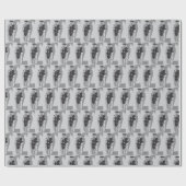 Martini Shakers in Black & Grays Cadeaupapier (Vlak)