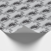 Martini Shakers in Black & Grays Cadeaupapier (Hoek)