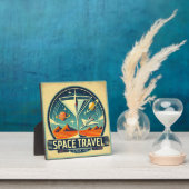 Martini Space Travel 1957 New Worlds Logo Fotoplaat (Insitu)