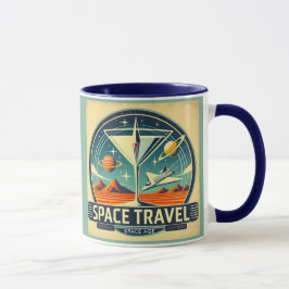 Martini Space Travel 1957 New Worlds Logo Mok