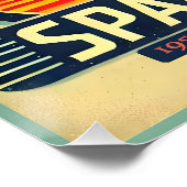 Martini Space Travel 1957 New Worlds Logo Perfect Poster (Hoek)