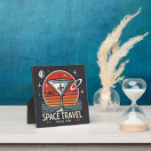 Martini Space Travel 1957 Space Age Logo Fotoplaat (Insitu)