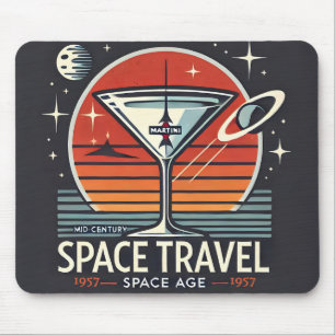 Martini Space Travel 1957 Space Age Logo Muismat