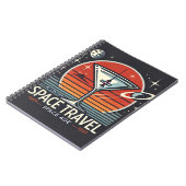 Martini Space Travel 1957 Space Age Logo Notitieboek (Linkerzijde)