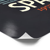 Martini Space Travel 1957 Space Age Logo Perfect Poster (Hoek)