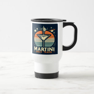 Martini Space Travel Lift Off Logo Reisbeker