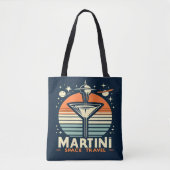 Martini Space Travel Lift Off Logo Tote Bag (Voorkant)
