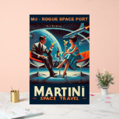 Martini Space Travel Poster Rogue Space Port (Huwelijk)