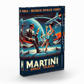 Martini Space Travel Poster Rogue Space Port Fotoblokken (Links)