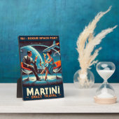 Martini Space Travel Poster Rogue Space Port Fotoplaat (Zijkant)