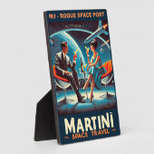 Martini Space Travel Poster Rogue Space Port Fotoplaat (Zijkant)