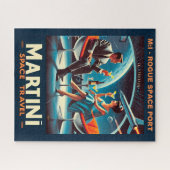 Martini Space Travel Poster Rogue Space Port Legpuzzel (Horizontaal)