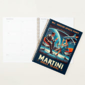 Martini Space Travel Poster Rogue Space Port Planner (Display)