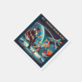 Martini Space Travel Poster Rogue Space Port Servet (Hoek)