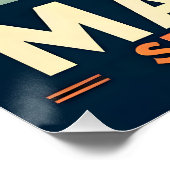 Martini Space Travel Poster Sci-Fi Films in de rui (Hoek)