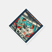 Martini Space Travel Poster Sci-Fi Films in de rui Servet (Hoek)