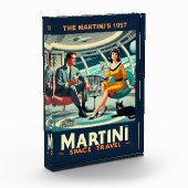 Martini Space Travel Posters De Martini's 1957 Fotoblokken (Links)