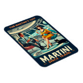 Martini Space Travel Posters De Martini's 1957 Magneet (Rechterzijde)