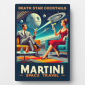Martini Space Travel Posters Death Star Cocktails Fotoplaat (voorkant)