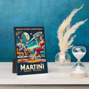 Martini Space Travel Posters Death Star Cocktails Fotoplaat