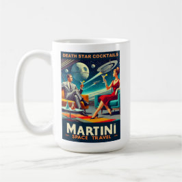 Martini Space Travel Posters Death Star Cocktails Koffiemok