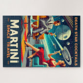 Martini Space Travel Posters Death Star Cocktails Legpuzzel (Horizontaal)
