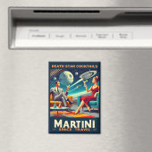 Martini Space Travel Posters Death Star Cocktails Magneet (Insitu (Vaatwasser))