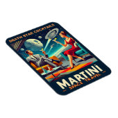 Martini Space Travel Posters Death Star Cocktails Magneet (Rechterzijde)
