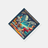 Martini Space Travel Posters Death Star Cocktails Servet (Hoek)