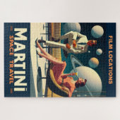 Martini Space Travel Posters Film Locaties Legpuzzel (Horizontaal)