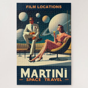 Martini Space Travel Posters Film Locaties Legpuzzel