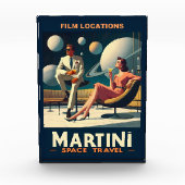Martini Space Travel Posters Filmlocaties Fotoblokken (Voorkant)